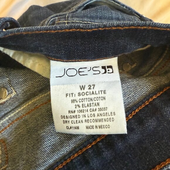 Joe's Jeans W27 Discontinued style "Socialite". Excellent condition - Picture 5 of 8